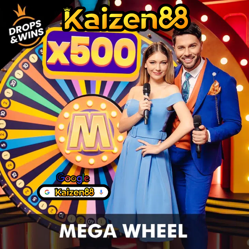 Kaizen88 : Link Daftar Mega Wheel Pragmatic live Casino Online Terpercaya Gampang Menang X500