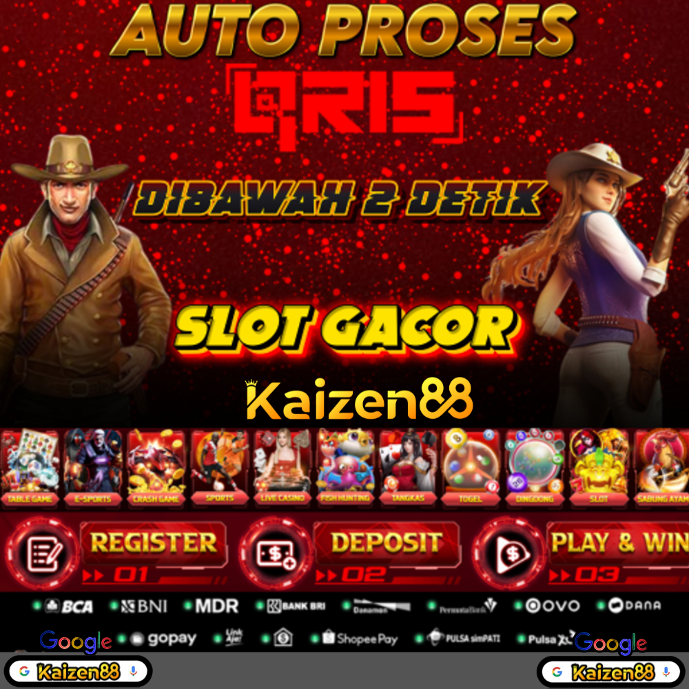 Kaizen88 > Daftar Situs Slot Qris 5000 Tanpa Potongan & Link Slot Bet 200 Perak Terpercaya 2025